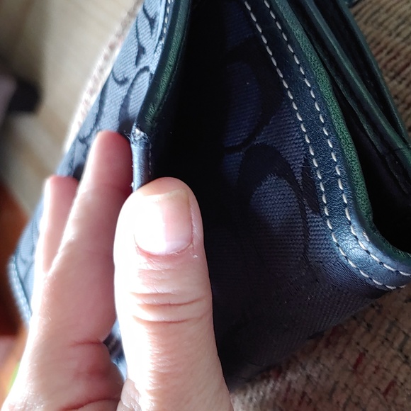 Coach long wallet black - Picture 6 of 6